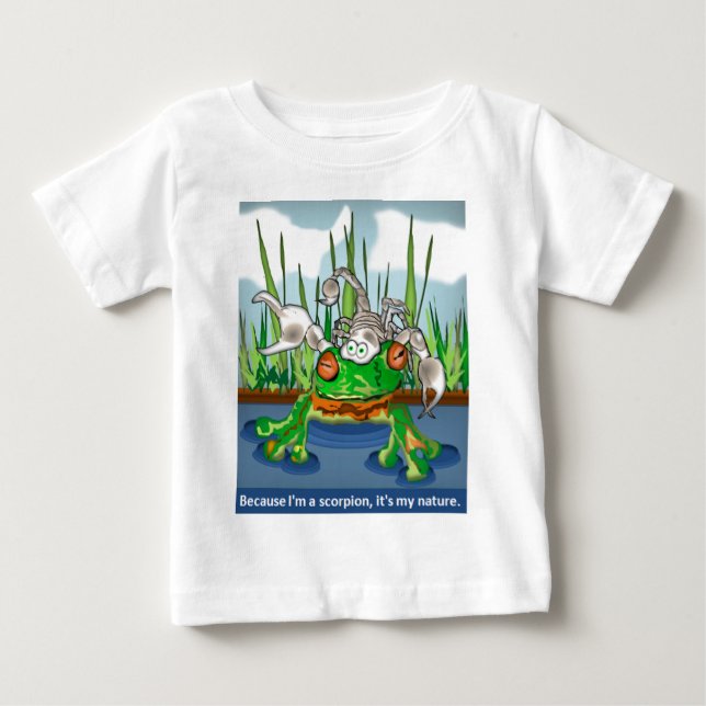 Skorpionen och grodan tee shirt (Framsida)