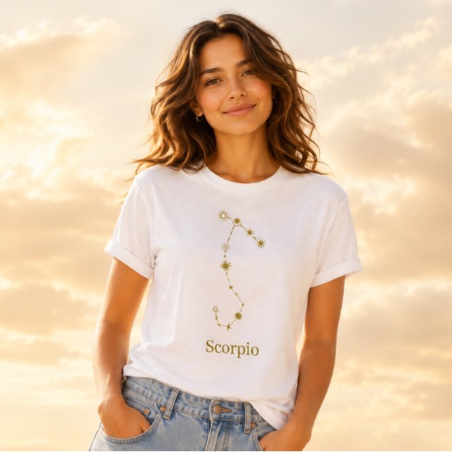 Skorpionens stjärnbild t shirt (Skapare uppladdad)
