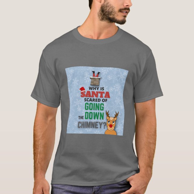 Skorsten Joke Kids T Shirt (Framsida)