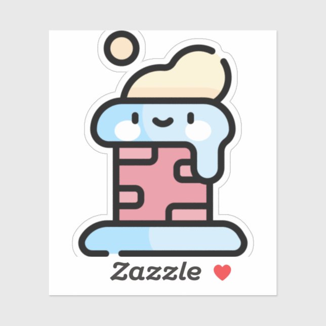 skorsten klistermärken (Ark)