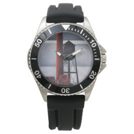 Skorsten och Vatten Torn (av Charles Demuth) Armbandsur