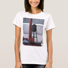 Skorsten och Vatten Torn (av Charles Demuth) T Shirt