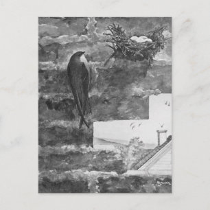 Skorsten Skift och kapsel Vykort