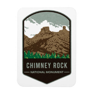 Skorsten Sten nationalmonument Magnet