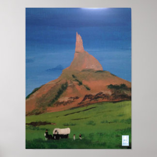 Skorsten Sten Nebraska Poster