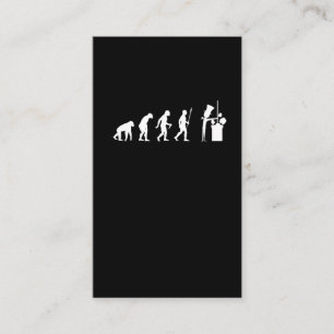 Skorsten svepande evolution tak-hantverk visitkort