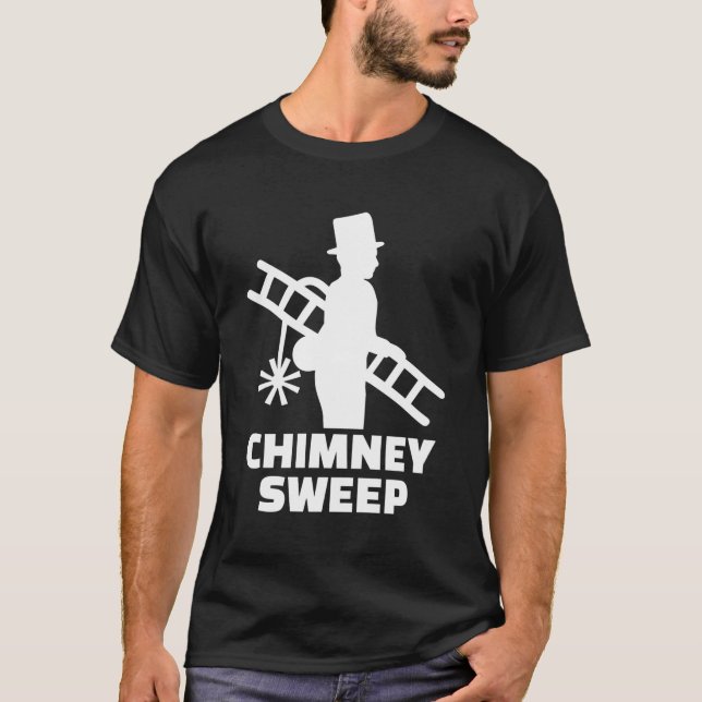 Skorsten svepning t shirt (Framsida)