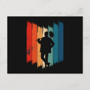 Skorsten Sweeper Retro Skorsten Sweep Helg Vykort