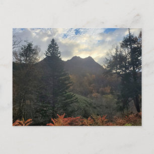 Skorsten Toppar vid Sunset Underbar Smoky Mountain Vykort