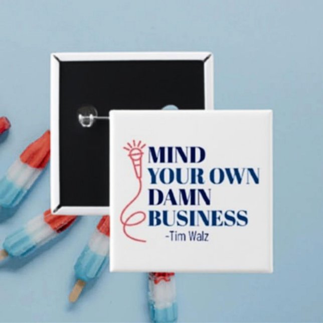 Sköt Om Dina Affärer Knapp (Skapare uppladdad)