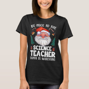 Sköt om jultomten för forskarläraren t shirt