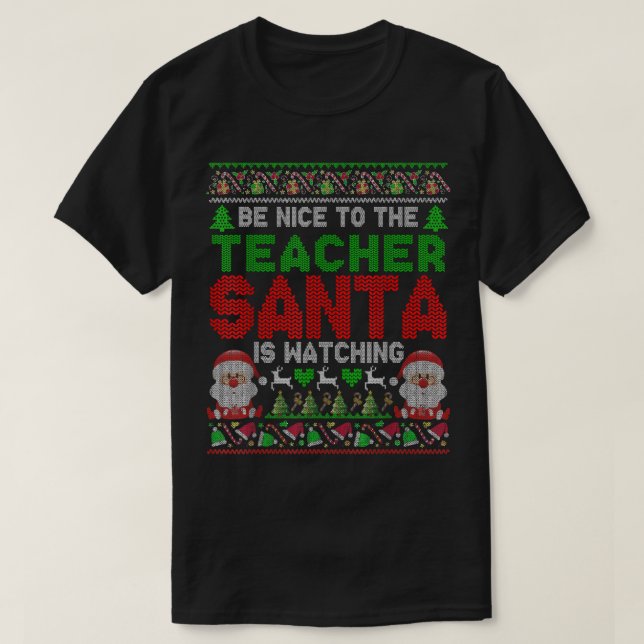 Sköt om jultomten. t shirt (Design framsida)