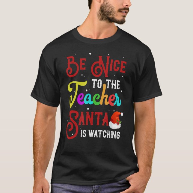 Sköt om jultomten. t shirt (Framsida)