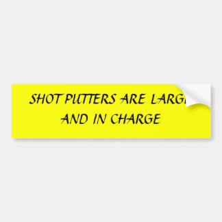 SKÖT PUTTRAR ÄR STORA OCH I LADDNING BILDEKAL