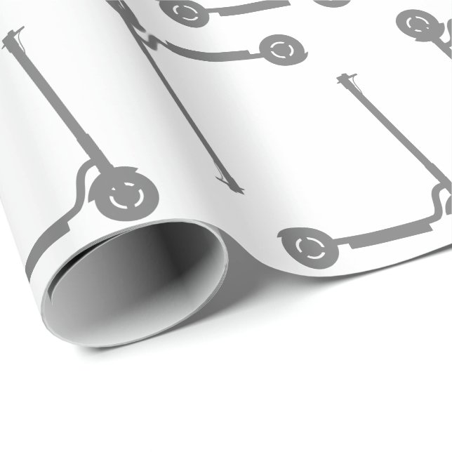 skoter presentpapper (Rullad Hörn)