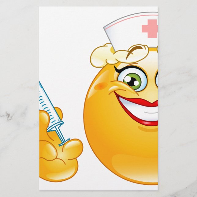 sköterska emoji brevpapper (Framsida)