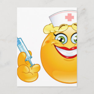 sköterska emoji vykort