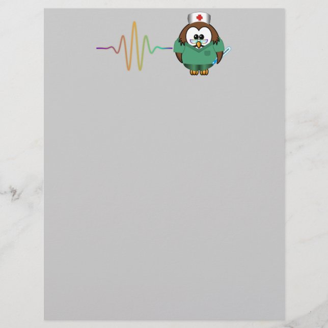 sköterska uggla (Framsida)