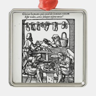 Skotillverkare Julgransprydnad Metall