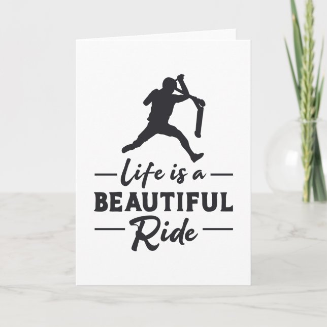 Skotschaufförers liv är en vacker ride Retro Kort (Framsida)