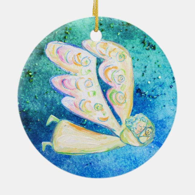 Skötsel av Ornament i Snö Angel (Baksidan)
