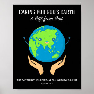 Skötsel för Guds jord - Christian Creation Care S Poster