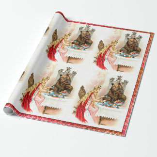 Skötsel inom Rosa och Beast Presentpapper