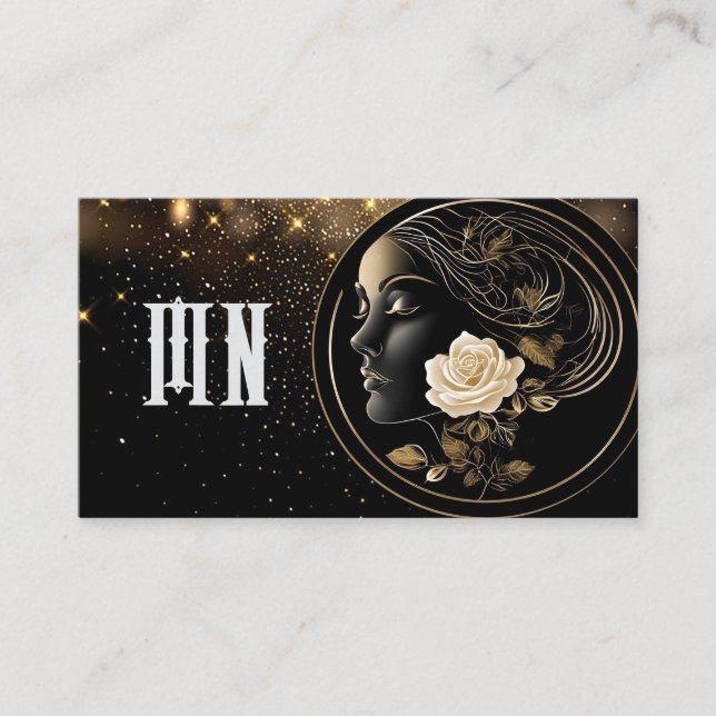 Skötsel och personlig vård visitkort (Framsida)