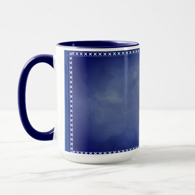 Skotsk Blå Mugg (Vänster)