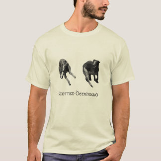 Skotsk Deerhound ballad av den Tuiren T-tröja Tee
