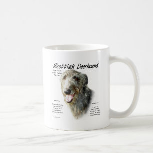 Skotsk Deerhound historiedesign Kaffemugg