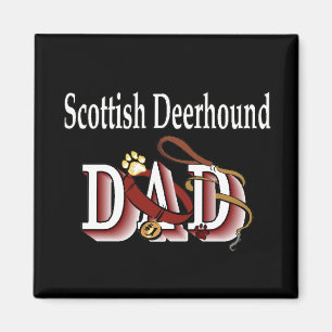skotsk drahound pappa Magnet
