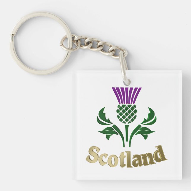 Skotsk emblemthistle (Framsidan)