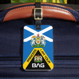 skotsk Flagga, påsar märkre, Skottland/Personlig Bagagebricka