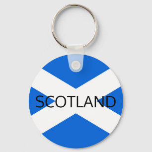Skotsk Flagga Scotland Keychain arc1 Nyckelring