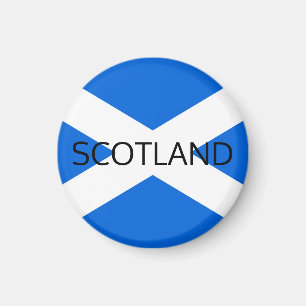 Skotsk Flagga Scotland Magnet arc