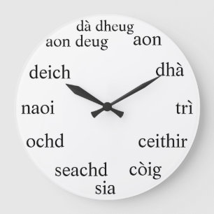 Skotsk Gaelic tar tid på Stor Klocka