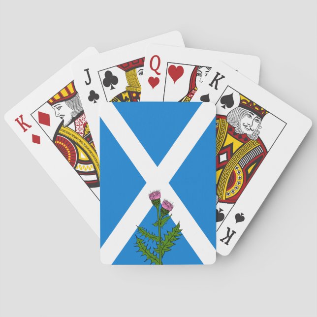 Skotsk hals casinokort (Baksidan)