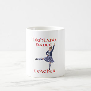Skotsk Highland Dance Lärarutbildning Kaffemugg