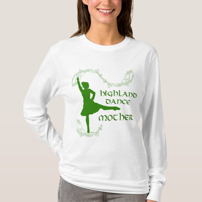 Skotsk Highlanddans Mamma Tröja (Framsida)