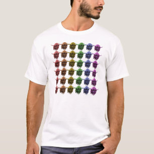 Skotsk höglands- ko t shirt