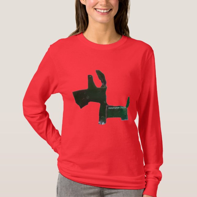 Skotsk Hund T Shirt (Framsida)