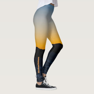 Skotsk Islessoluppgångdamasker Leggings