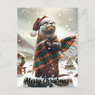 Skotsk jul - bättre jul vykort