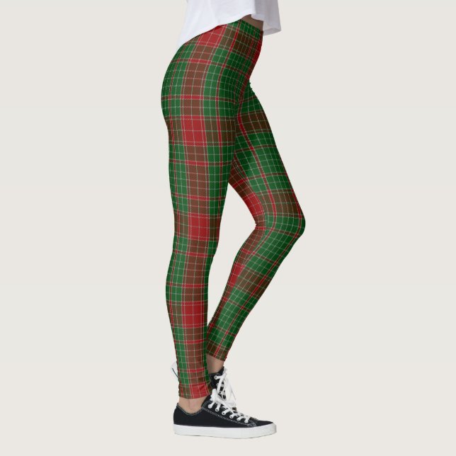Skotsk jul Tartan Women's Winter Leggings (Höger)