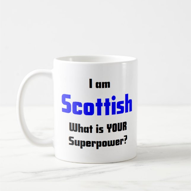 skotsk kaffemugg (Vänster)