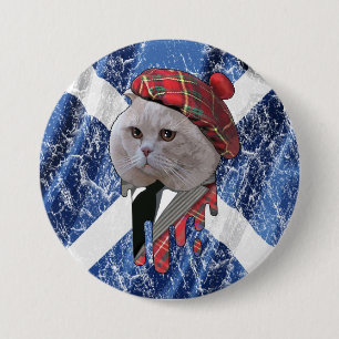 Skotsk katt knapp