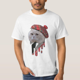Skotsk katt t shirt