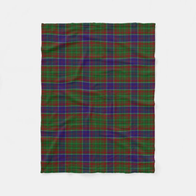 Skotsk Klan Adams Tartan Play Fleecefilt (Framsidan)