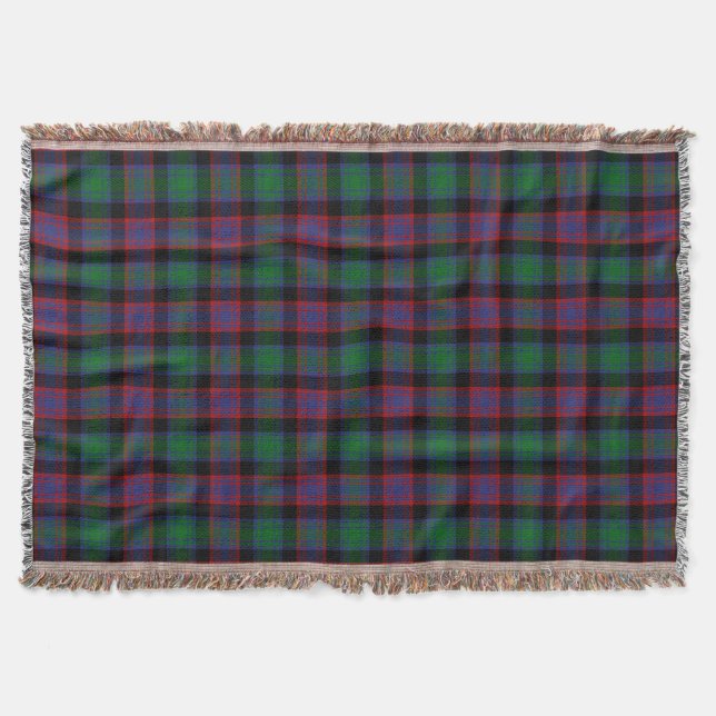 Skotsk Klan Alexander Hunting Tartan Play Filt (Framsidan)